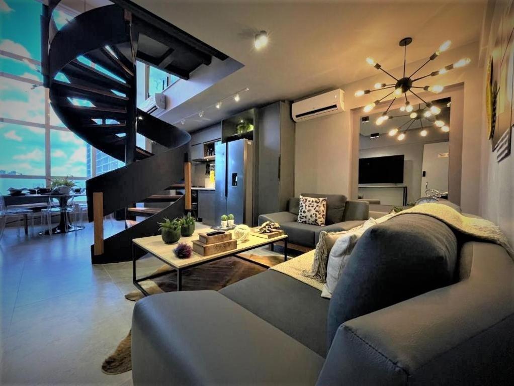 Apartamento Duplex Manhattan Com 2 Suites Casal E Solteiro E Reversivel Goiania Bagian luar foto